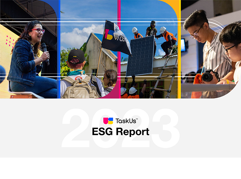 TaskUs 2023 ESG Report